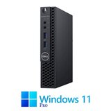 Mini PC Dell OptiPlex 3070, Hexa Core i5-9500T, 16GB DDR4, 256GB SSD, Win 11 Pro